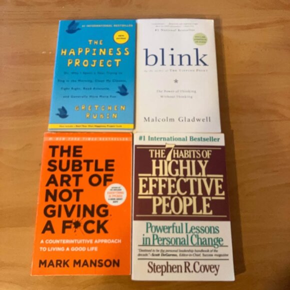 Bestseller Self Help Book Bundle Lot Set Collection - Picture 1 of 1
